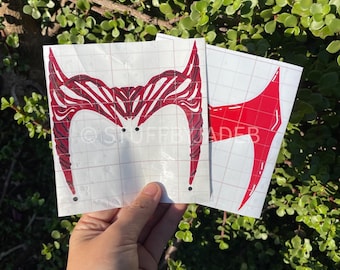 Scarlet Witch Sticker Decal - Etsy