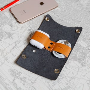 Personalised Leather AirPods Case