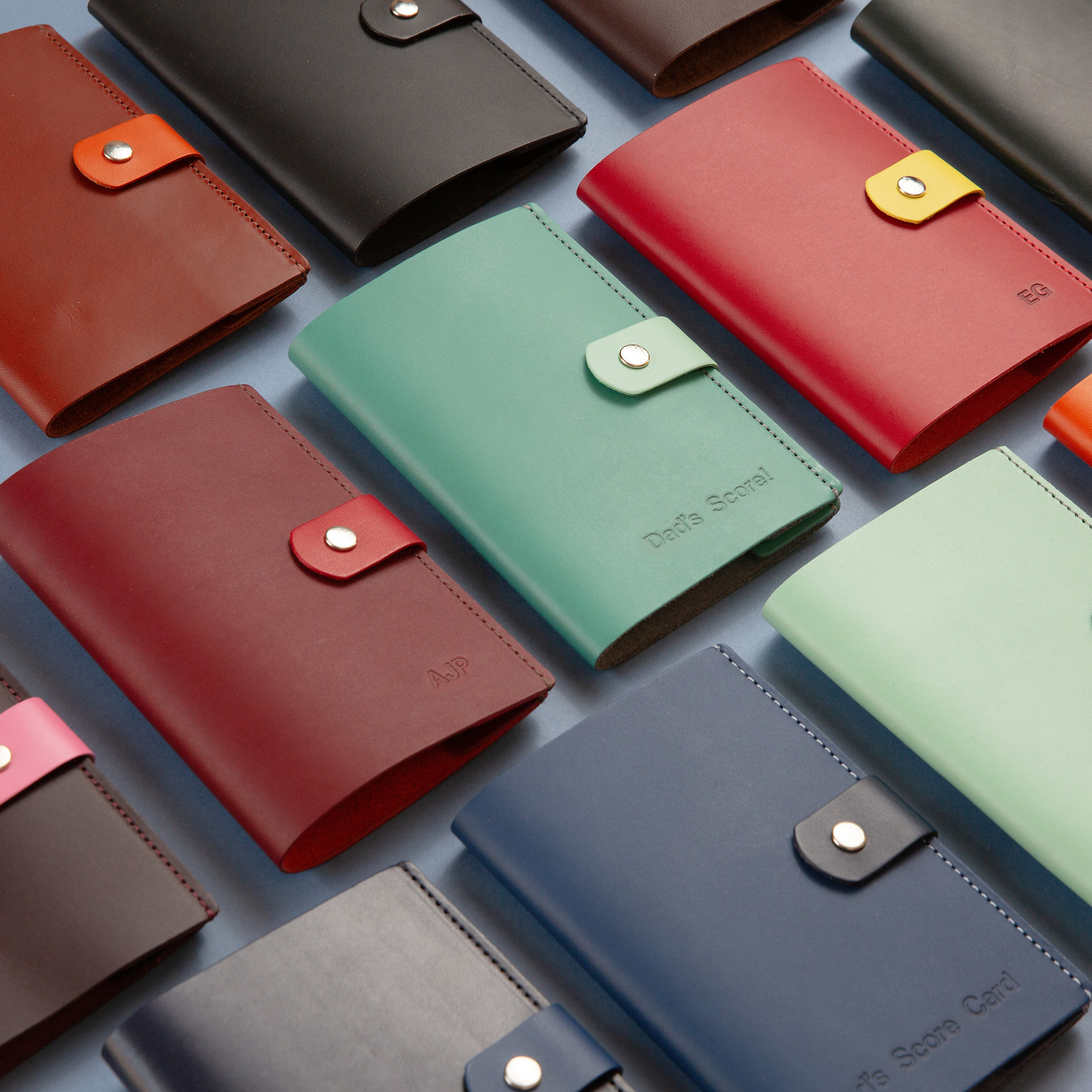Personalized Leather Golf Score Card Wallet – Custom Golf Gifts for Him or Her