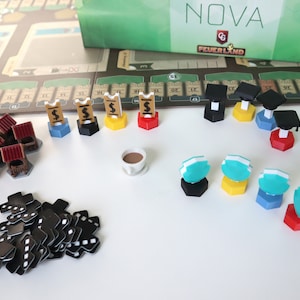 Ark Nova - 3D upgraded tokens