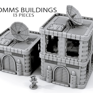 Communications Sci fi Tech Buildings Scenery Terrain 28/32mm