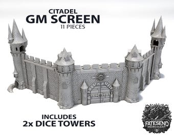 ダンジョンマスタースクリーン - シタデルロールプレイヤーゲーム - GM DM RPG