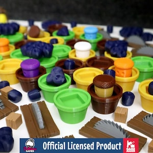 Woodcraft  3D Printed Upgraded Tokens