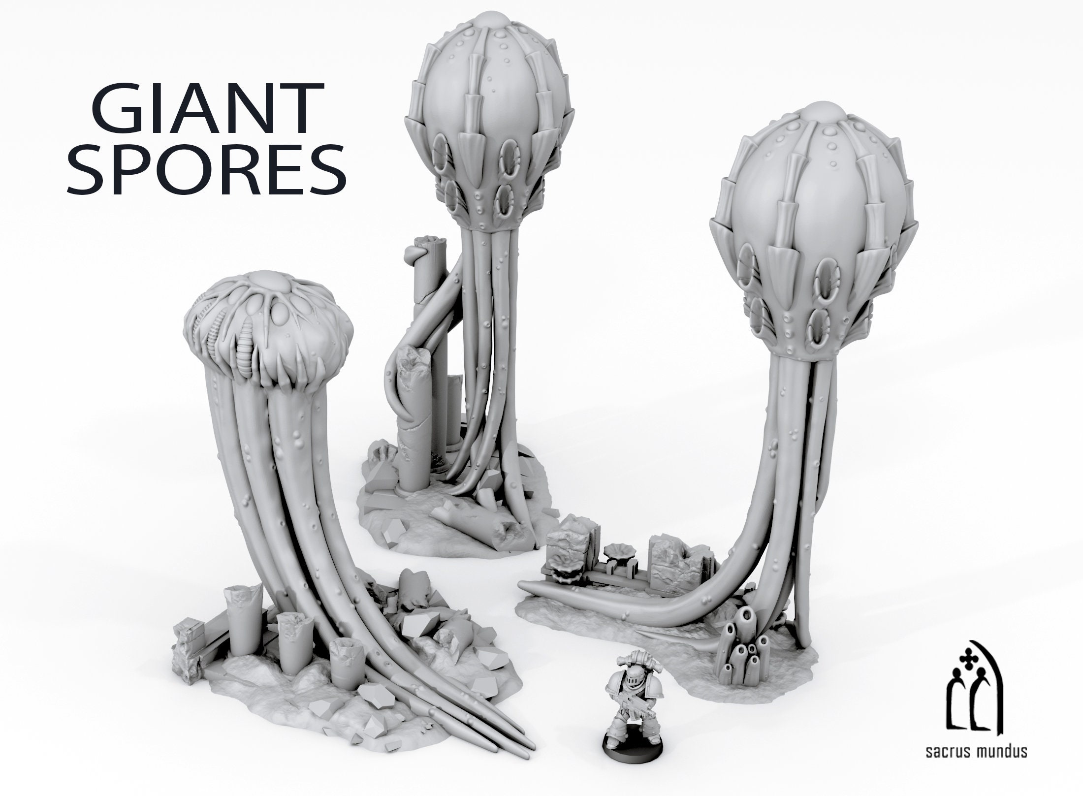 模型製作用品 Sporocyst, Spore Mines Tyranids: Tyrannocyte