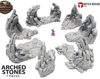 Arched Stones Scenery Terrain for wargames 28mm/32mm