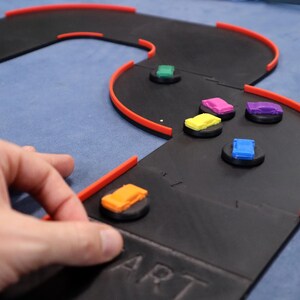 Flick Race - Mini Dexterity Game - Etsy