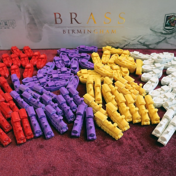 Upgraded components for Brass Birmingham and Brass Lancashire