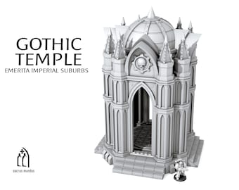 Emerita - Gothic Temple Scenery Terrain for War Games 28mm/32mm