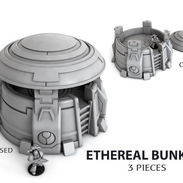 Ethereal Bunker - Scenery Terrain for war games 28mm/32mm