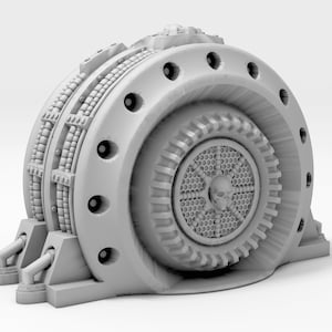 Large Power Generator - Wargaming Sci-fi Terrain - War Games 28/32mm
