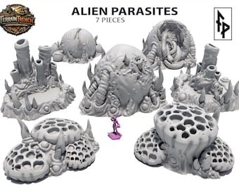 Alien Parasites Scenery Terrain for War Games 28/32mm
