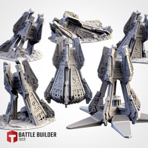 Landing Capsules - Sci-fi Terrain for War Games 28/32mm