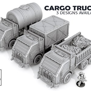 Cargo Trucks - Vehicles for War Games 28/32mm
