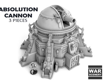 Grand terrain de science-fiction Absolution Cannon 28/32 mm