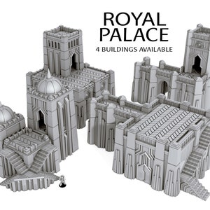 Royal Palace Buildings - Scenery Terrain for War Games 28/32mm