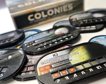 Terraforming Mars: Colonies Expansion Upgrade - Colony Tile 11 Encasement Sets  (22 pieces)
