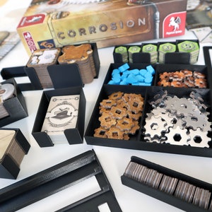 Corrosion Board Game Insert - Organizer