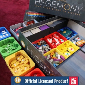 Insert/Organizer for Hegemony: Lead Your Class to Victory