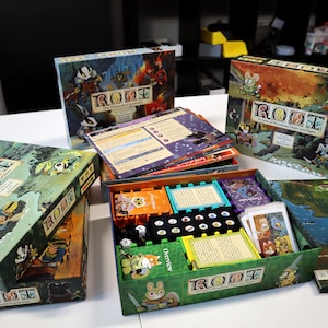 Root and Expansions Riverfolk, Underworld, Marauder, Vagabond and Landmarks Insert/Organizer