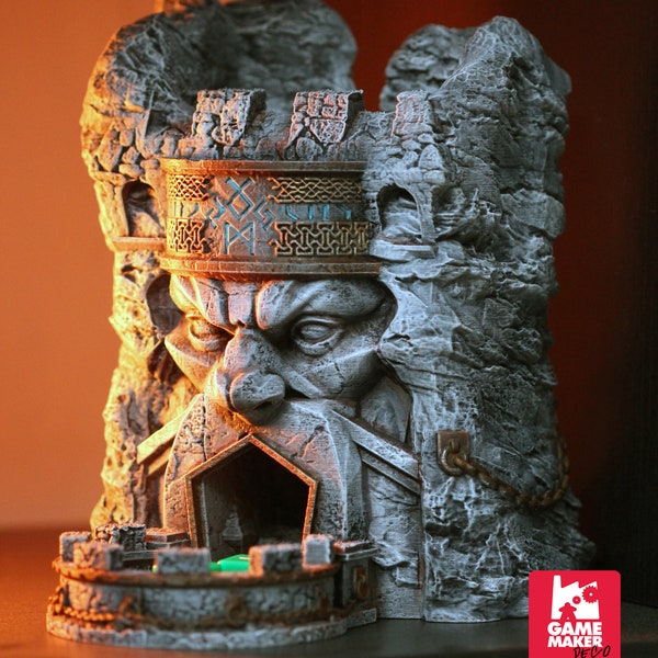 Dwarf Bastion - 3D Printed Dice Tower - Lotr Terrain - Txarli Factory