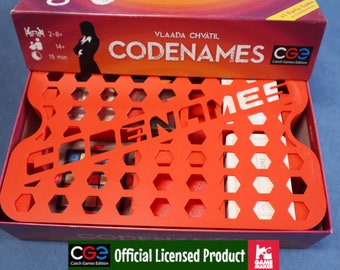 Codenames 3D printed Insert - Box