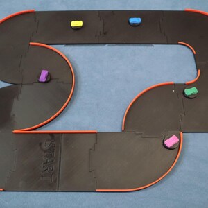 Flick Race - Mini Dexterity Game - Etsy