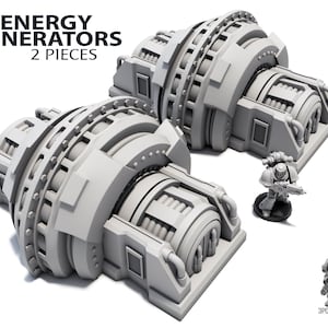 Energy Generators - Scenery Terrain for War Games 28mm/32mm