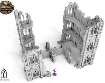 Ruins of the Empire - Building A - Structure Scenery Terrain 28/32mm