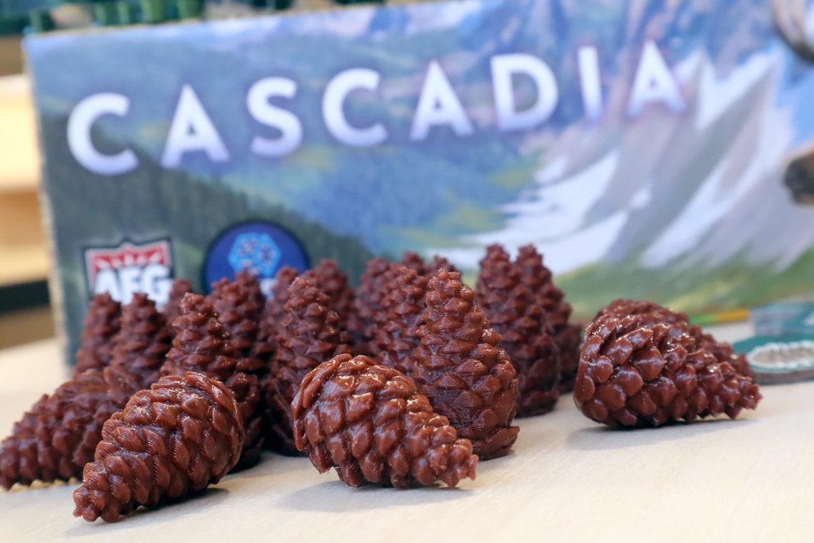 3D Printed Nature Cones for Cascadia (25 pcs)