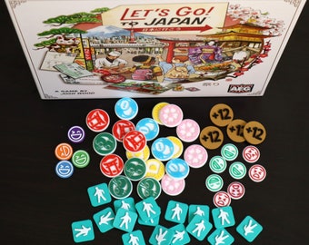 Let's Go! to Japan - Upgraded Components - Etsy