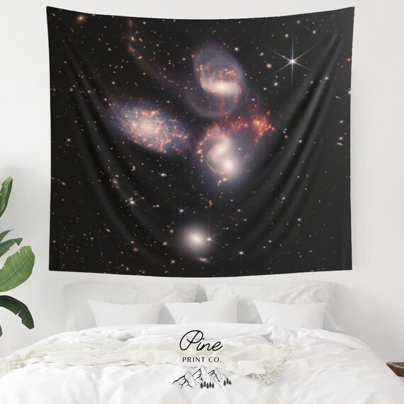 Space Tapestry, James Webb Space Telescope, NASA Photo, Astrophotography, Space Image, NASA Decor, Space Decor, Star Decor, Galaxy Decor