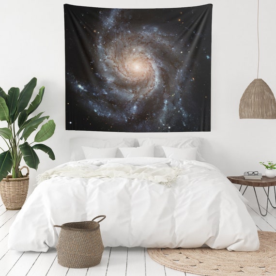 Space Tapestry, Galaxy Tapestry, Space Wall Hanging, Spiral Galaxy, Galaxy Wall Art, Space Wall Tapestry, Nasa Wall Art, Space Lover Gift