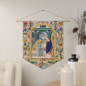 Catholic Tapestry, Renaissance Tapestry, Religious Tapestry, Jesus Christ, Vintage Tapestry, Religious Painting, Christian Decor