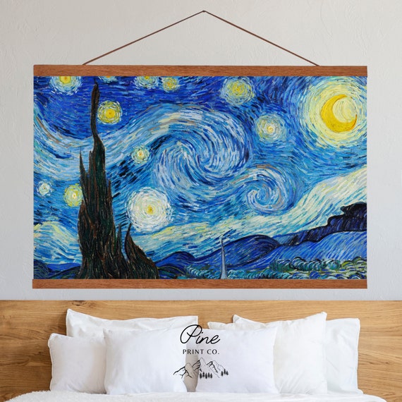 星月夜のプリント、ゴッホのプリント、フィンセント・ファン・ゴッホ