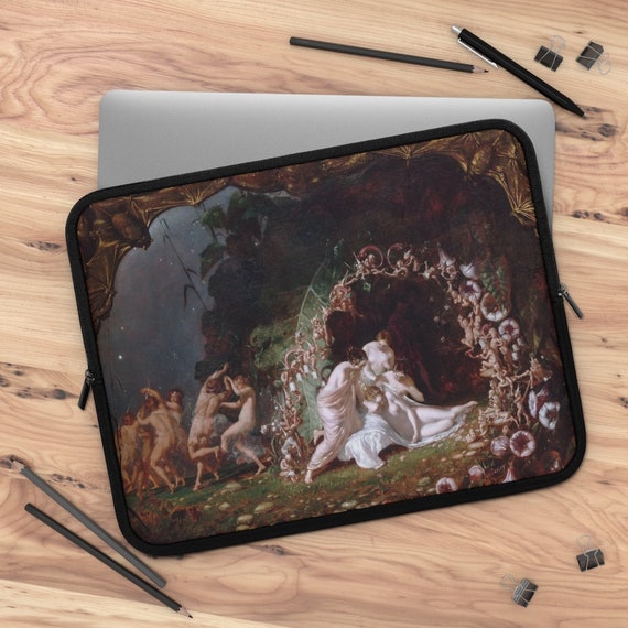 Art Laptop Sleeve, Renaissance Art, Macbook Sleeve, Fairy Laptop, Victorian Painting, Art iPad Sleeve, Vintage Laptop, Macbook Case