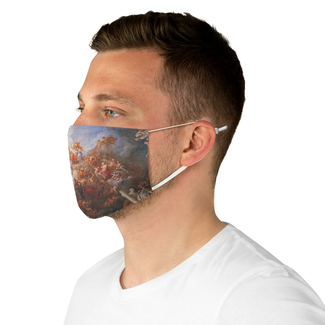 Renaissance Face Mask Greek Face Mask French Face Mask Etsy