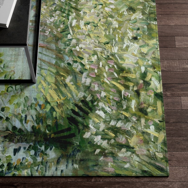 Grön matta, Van Gogh-matta, Vinent Van Gogh, Area-matta, Accentmatta, Fine Art-matta, Trädmatta, Målarmatta, Vintagematta, Van Gough-present bild 3