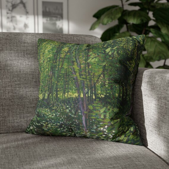 Tree Pillow, Forest Pillow, Vintage Pillow, Art Pillow, Van Gogh Pillow, Vincent Van Gogh, Van Gogh Decor, Boho Pillow, Nature Pillow