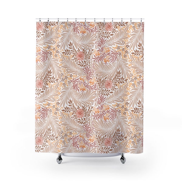 Pink Shower Curtain Etsy