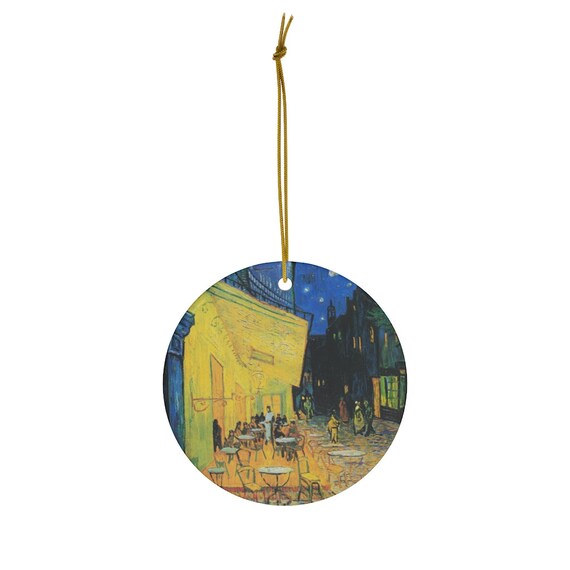 Van Gogh Ornament, Painting Ornament, Fine Art Ornament, Christmas Ornament, Ceramic Ornament, Vincent Van Gogh, Van Gogh Gift