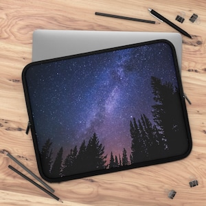 Space Laptop Sleeve, Galaxy Laptop, Purple Laptop Sleeve, Tablet Sleeve, iPad Sleeve, Galaxy Laptop Case, Space Laptop Case, Cosmic Laptop