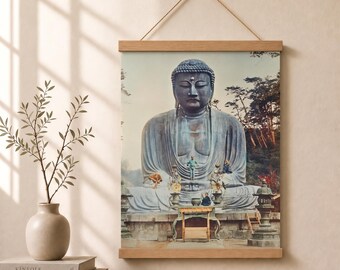 Buddha Vintage Japanese Wall Print | Classic Design Museum Poster