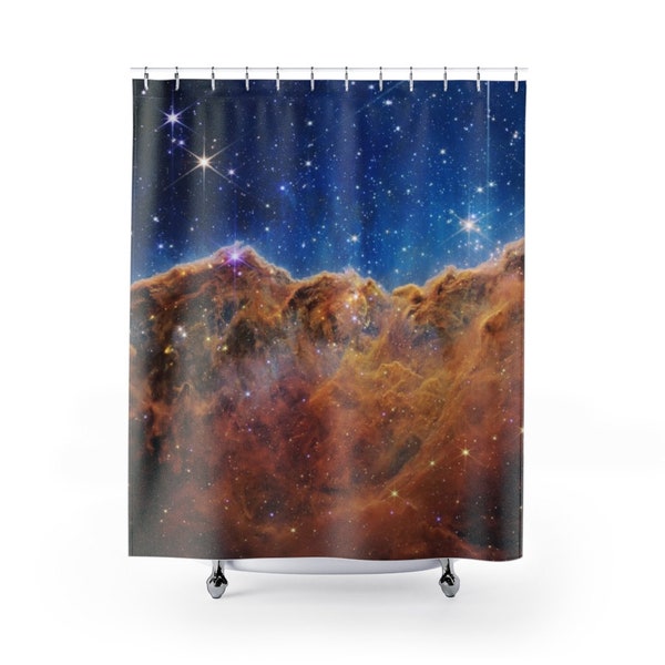 Galaxy Shower Curtain Etsy