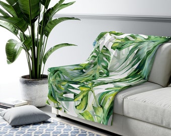 80x60 inches QSmx Tropical Leaves of Palm Tree and Flowers Flamingo Blankets King Size Flannel Fleece Microfiber Throw Blanket Luxury Cozy Couch Bed Car Office Blankets Super Soft and Warm Plush 80x60 inches QSmx Tropical Leaves of Palm Tree and Flowers Flamingo Blankets King Size Flannel Fleece Microfiber Throw Blanket Luxury Cozy Couch Bed Car Office Blankets Super Soft and Warm Plush