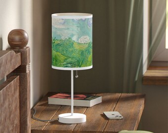 Art Lamp, Nature Lamp, Van Gogh Decor, Vincent Van Gogh, Fine Art Gift, Nature Home Decor, Van Gogh Art, Landscape Painting, Van Gogh