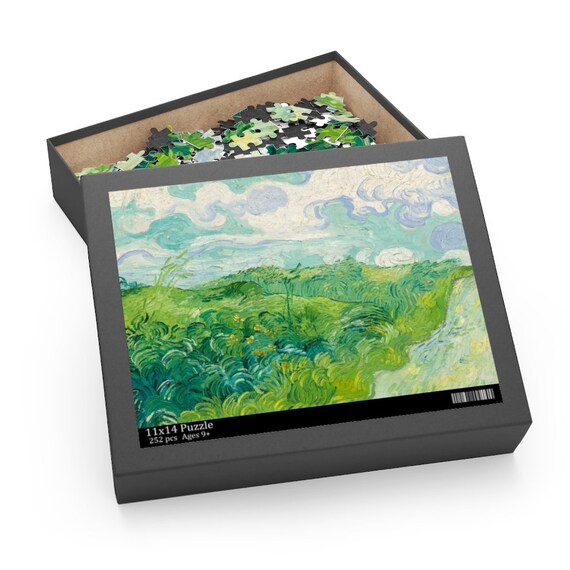 Van Gogh Puzzle, Jigsaw Puzzle, Landscape Puzzle, Nature Painting, Nature Puzzle, Van Gogh Painting, Van Gogh Gift, Vincent Van Gogh