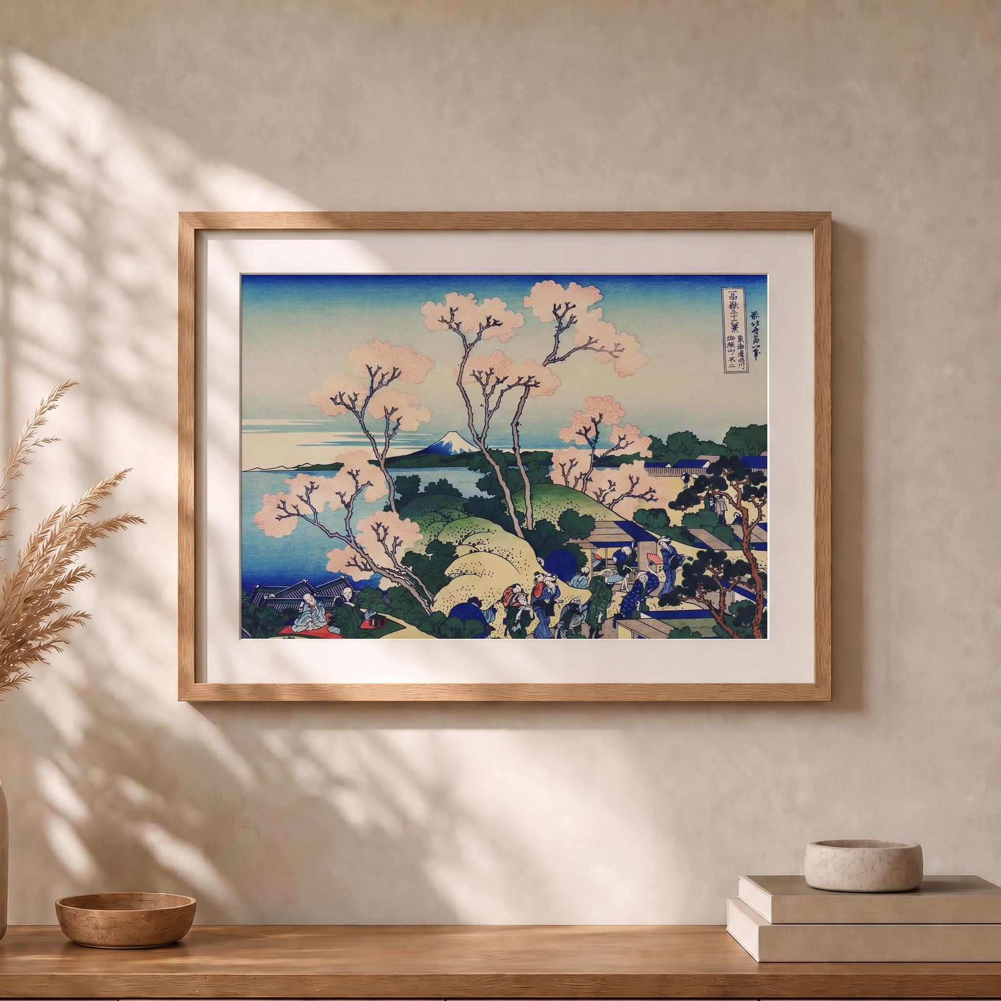 Japanese Vintage Wall Print | Goten-yama Hill Landscape Museum