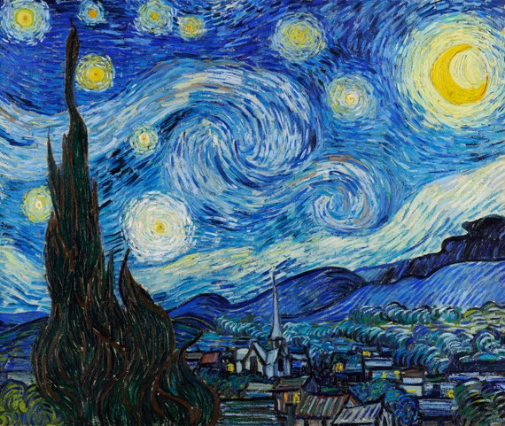 Starry Night Tapestry, Starry Night Wall Art, Van Gogh Tapestry, Starry  Night Wall Hanging, Van Gogh Wall Art, Blue Tapestry, Night Sky Art - Etsy  Finland