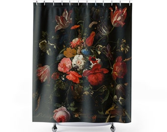 hysteric glamour シャワーカーテン　タペストリー ヴィンテージ ミルフルール タペストリー付きシャワーカーテン