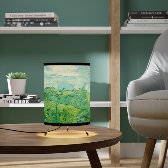 Art Lamp, Nature Lamp, Van Gogh Decor, Vincent Van Gogh, Fine Art Gift, Nature Home Decor, Van Gogh Art, Landscape Painting, Van Gogh Gift